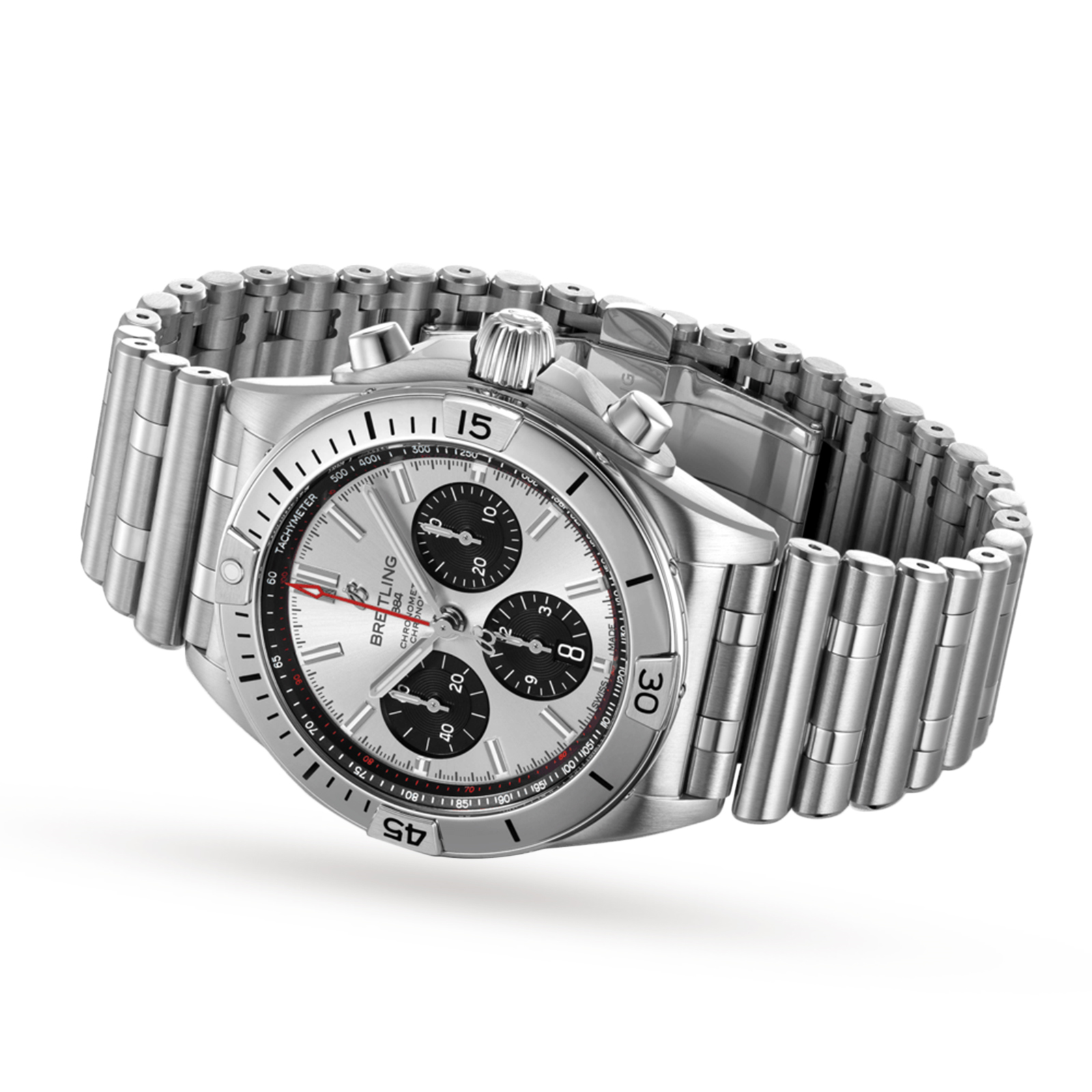 MiroTime Swiss Breitling Chronomat 42mm Mens Watch AB0134101G1A1