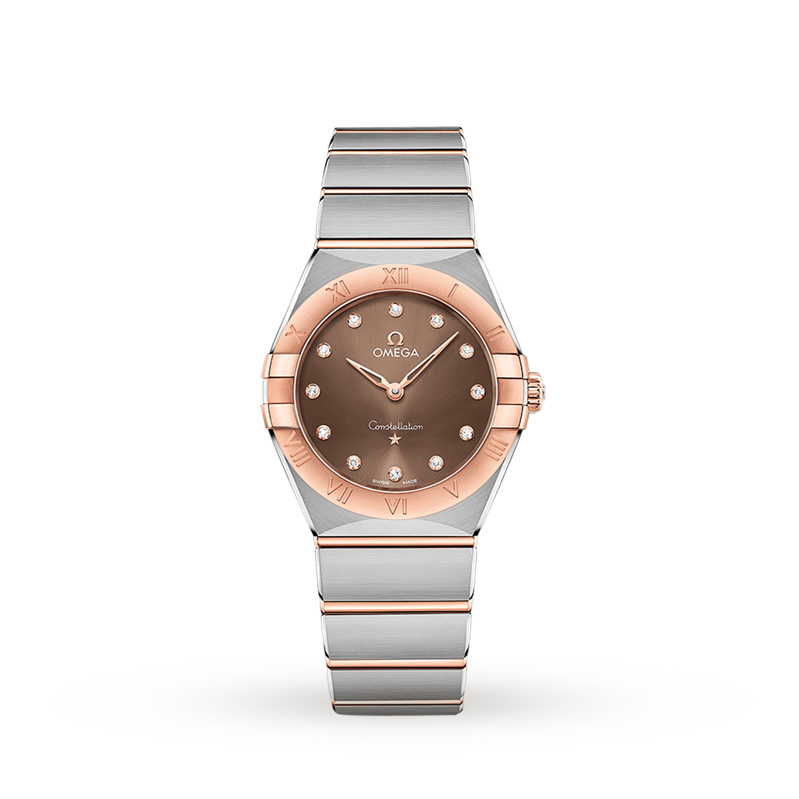 MiroTime Swiss Omega Constellation Manhattan 28mm Ladies Watch O13120286063001