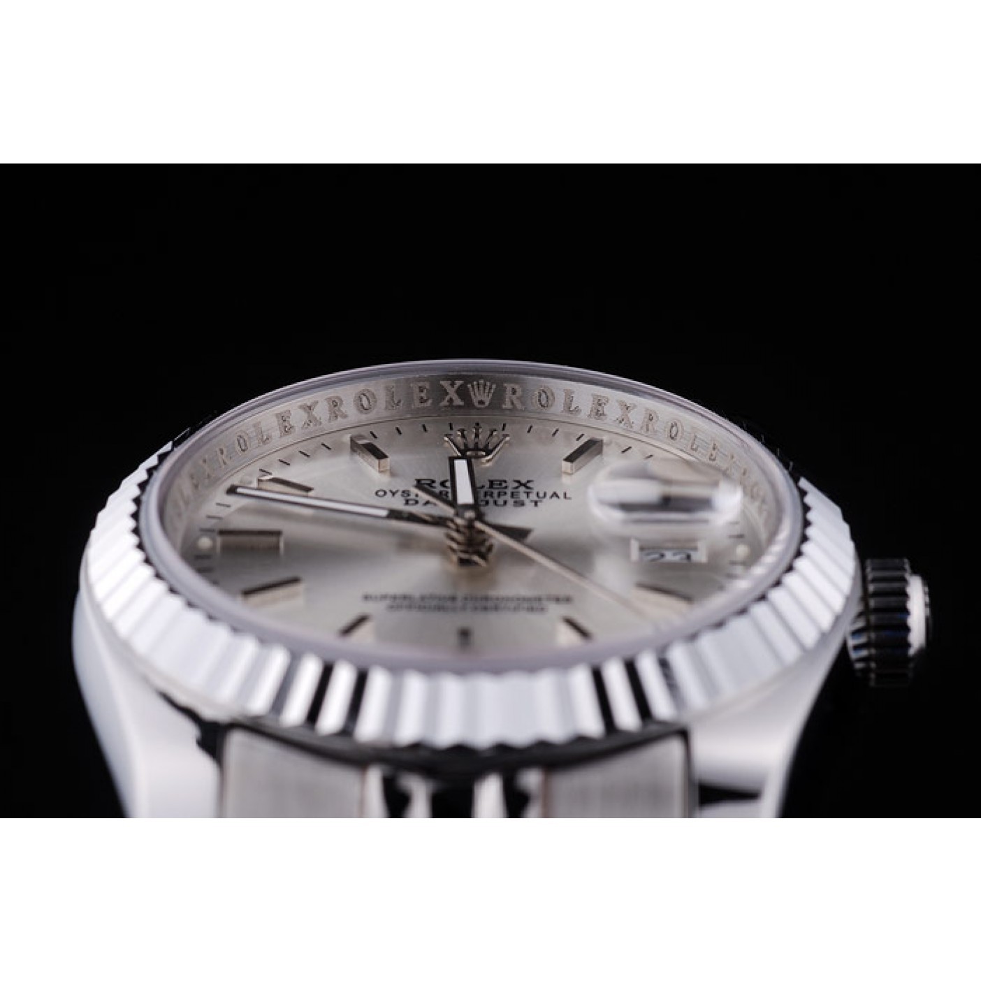 MiroTime Rolex Datejust Silver Dial Ribbed Bezel 7457