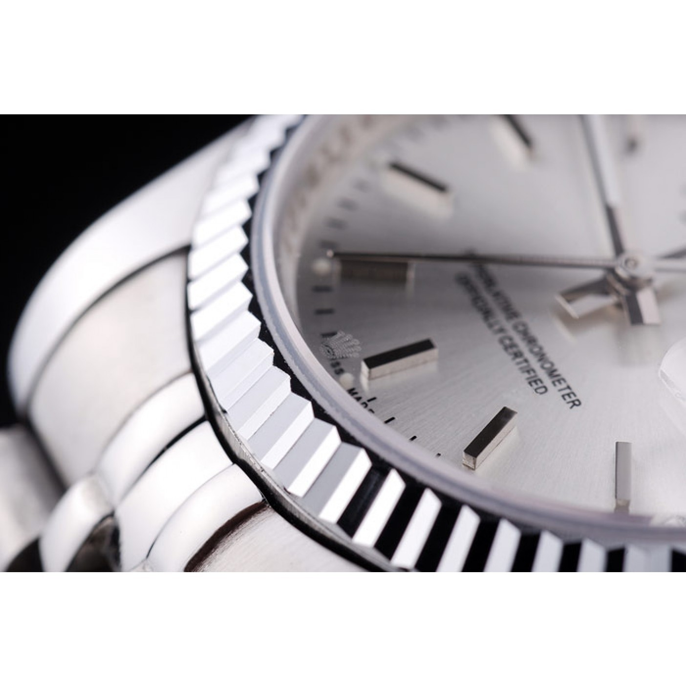 MiroTime Rolex Datejust Silver Dial Ribbed Bezel 7457