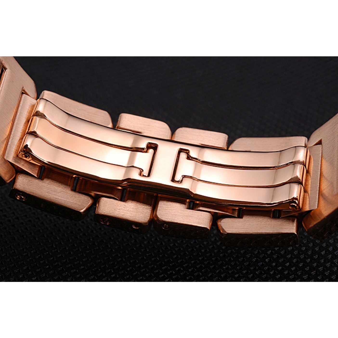MiroTime Cartier Tank Anglaise 30mm White Dial Diamonds Rose Gold Case Rose Gold Bracelet