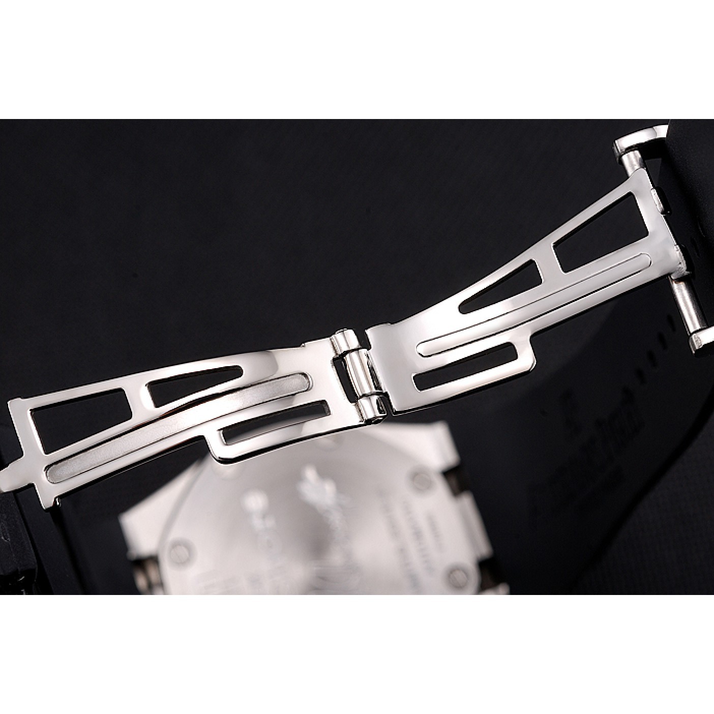 MiroTime Swiss Audemars Piguet Royal Oak Offshore White Dial Stainless Steel Case Black Rubber Strap 622853