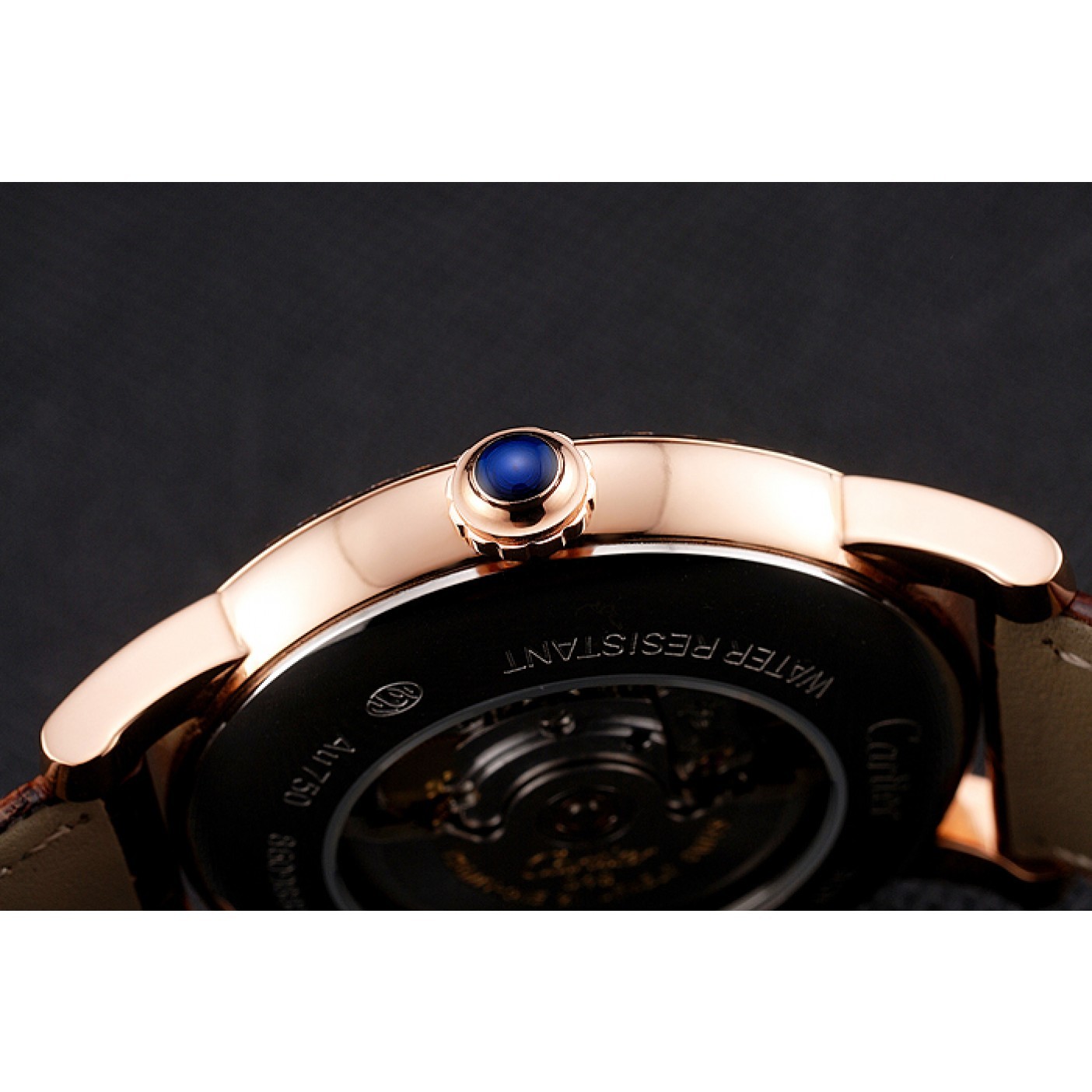 MiroTime Swiss Cartier Ballon Bleu GMT Silver Dial Stainless Steel Case Two Tone Rose Gold Steel Bracelet