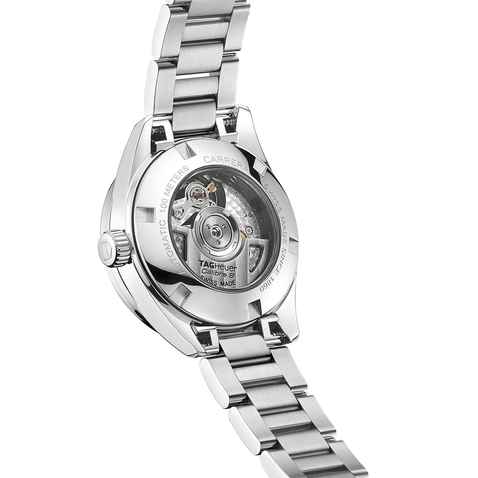 MiroTime TAG Heuer Carrera Calibre 9 28mm Ladies Watch WAR2413.BA0776
