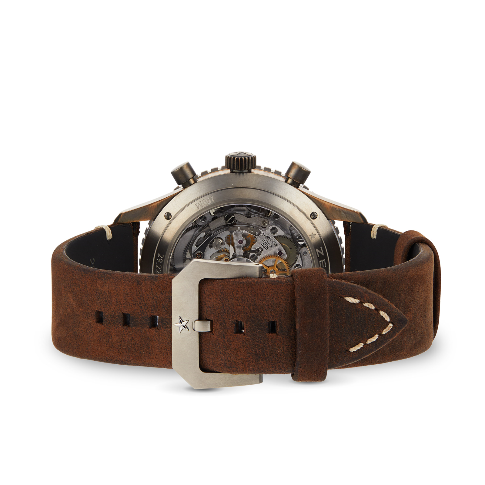 MiroTime Swiss Zenith Pilot Cronometro Tipo CP-2 Flyback 29.2240.405 18.C801