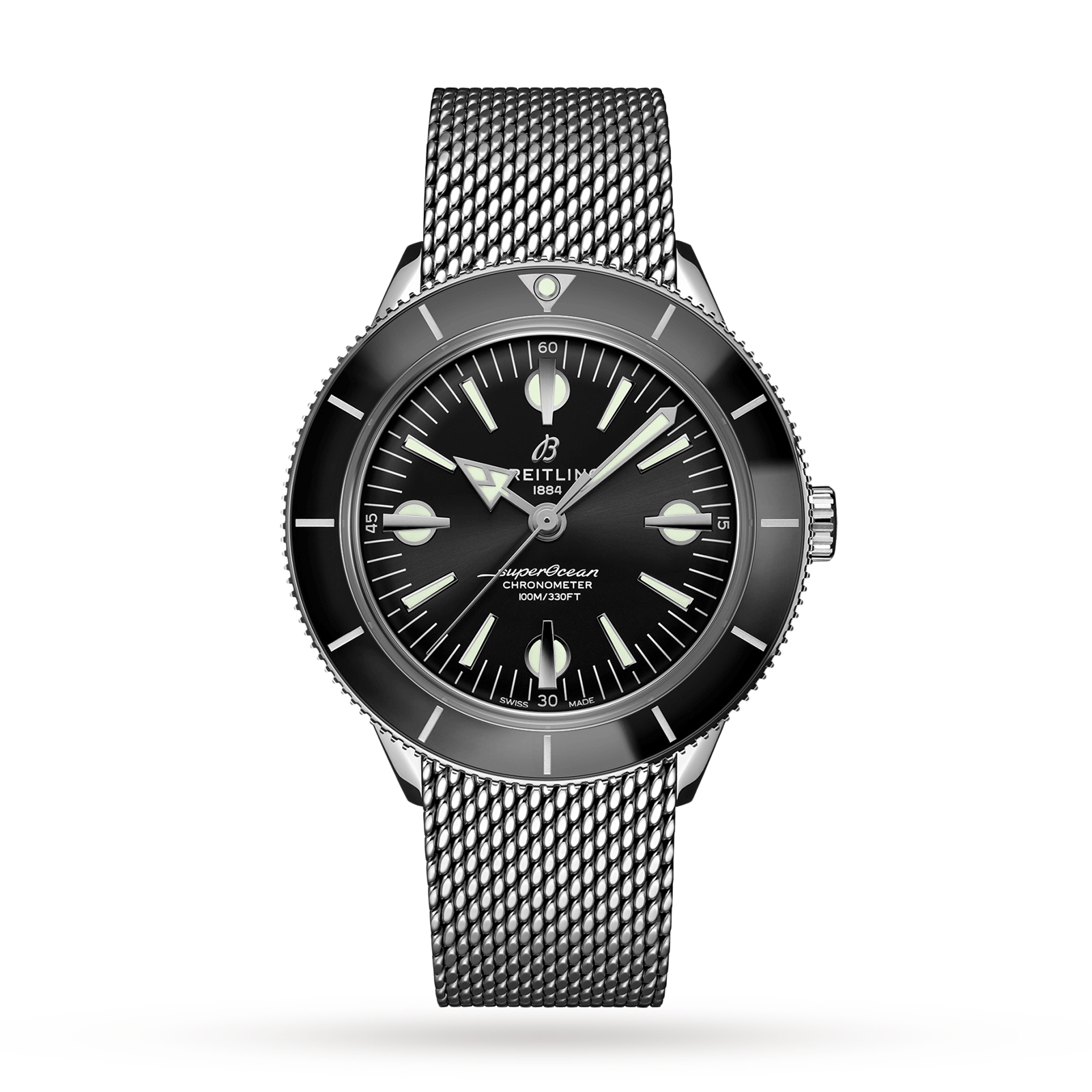 MiroTime Swiss Breitling Superocean Heritage 42mm Mens Watch A10370121B1A1