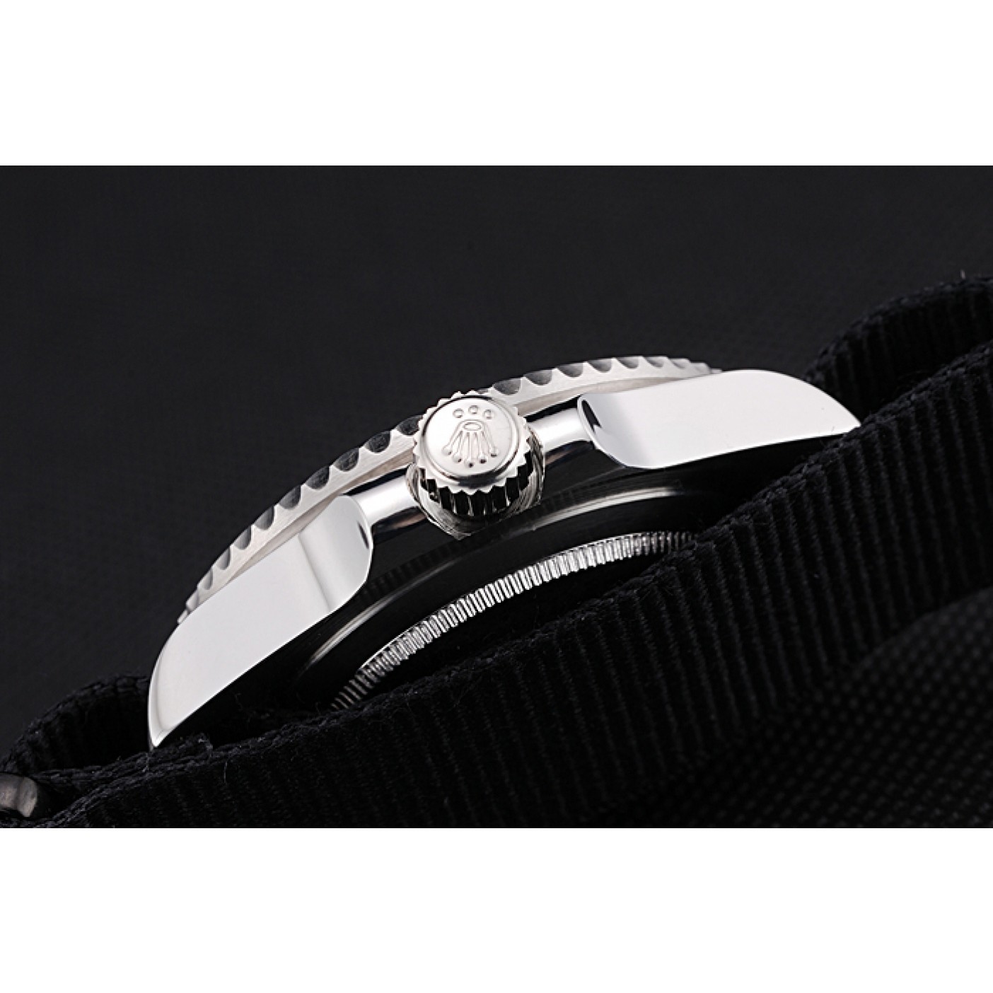 MiroTime Rolex Submariner STEALTH MK IV Black Fabric Band rl424 621386