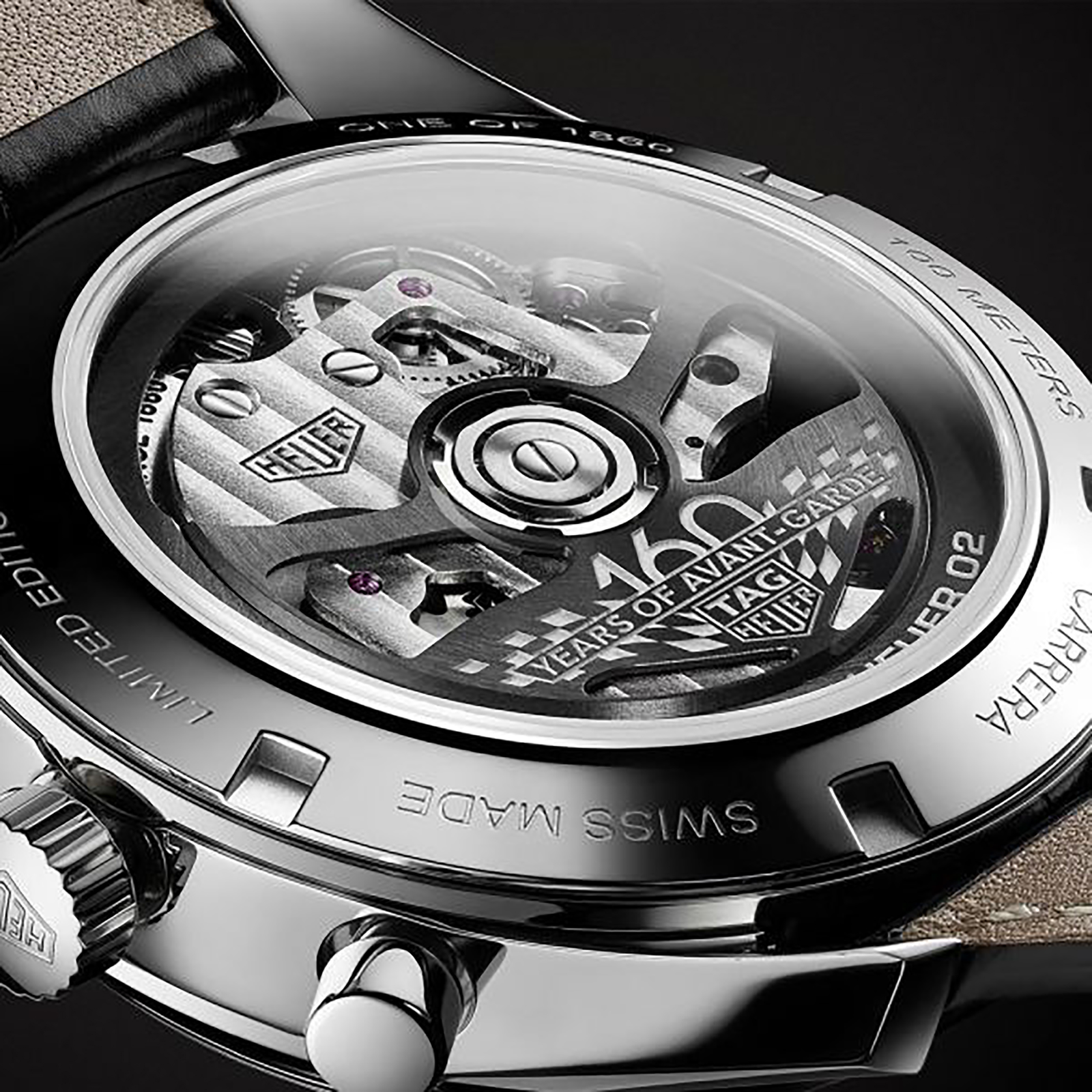 MiroTime Swiss TAG Heuer Carrera 160 Years Silver Limited Edition CBK221C.FC6488