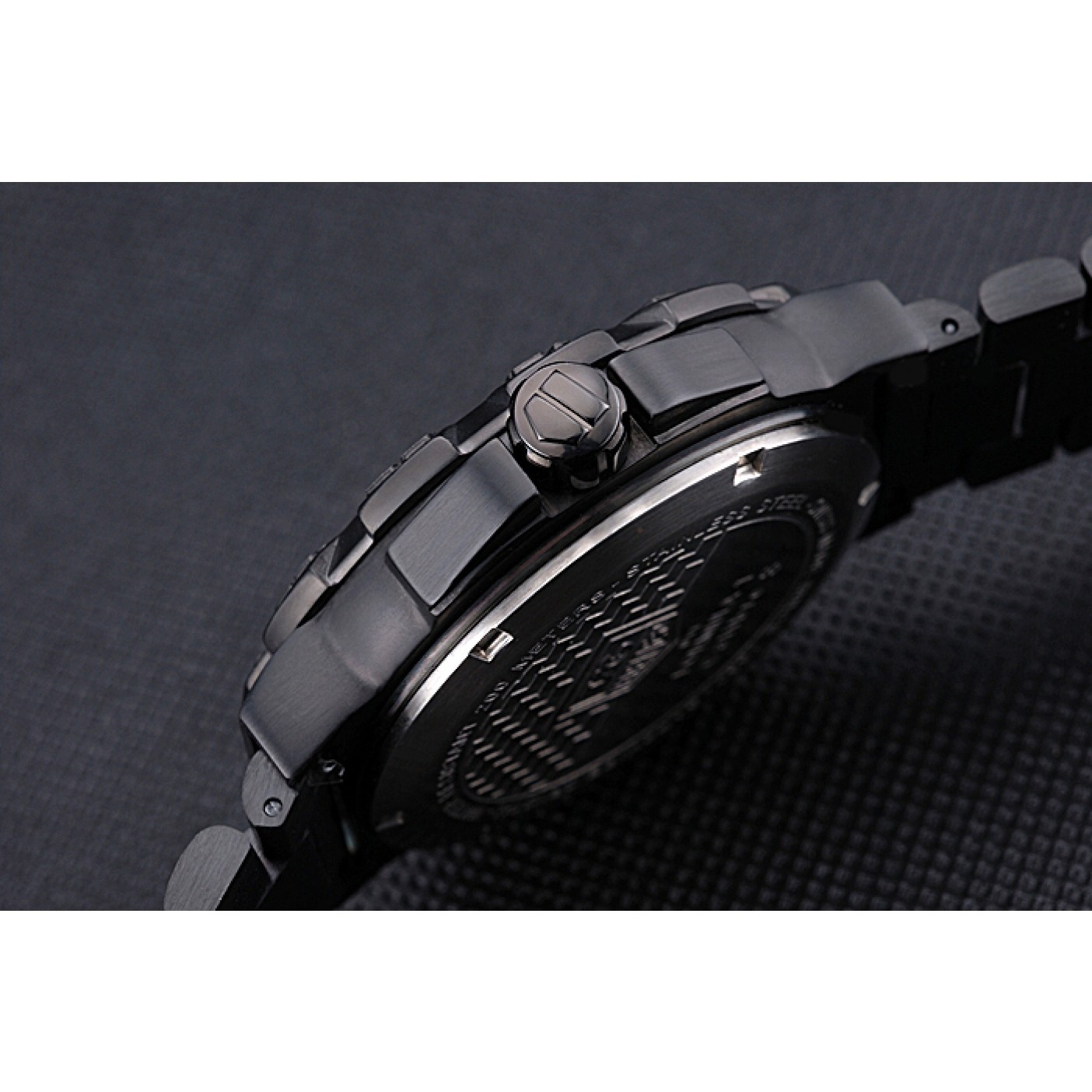 MiroTime Tag Heuer Formula One Calibre S White Dial Ion Plated Steinless Steel Bracelet 622298