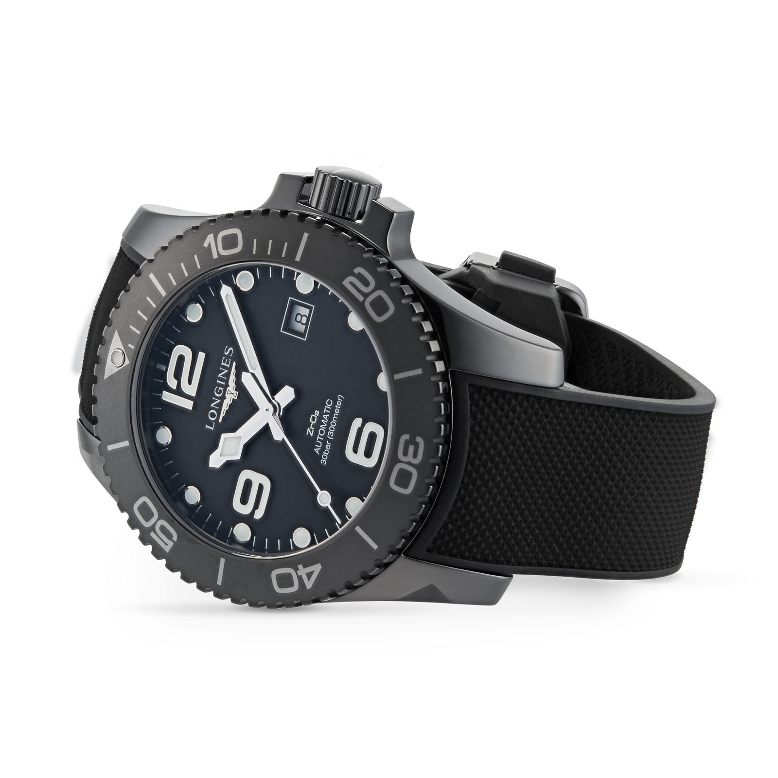 MiroTime Swiss Longines All-black HydroConquest 43mm Mens Watch L37844569