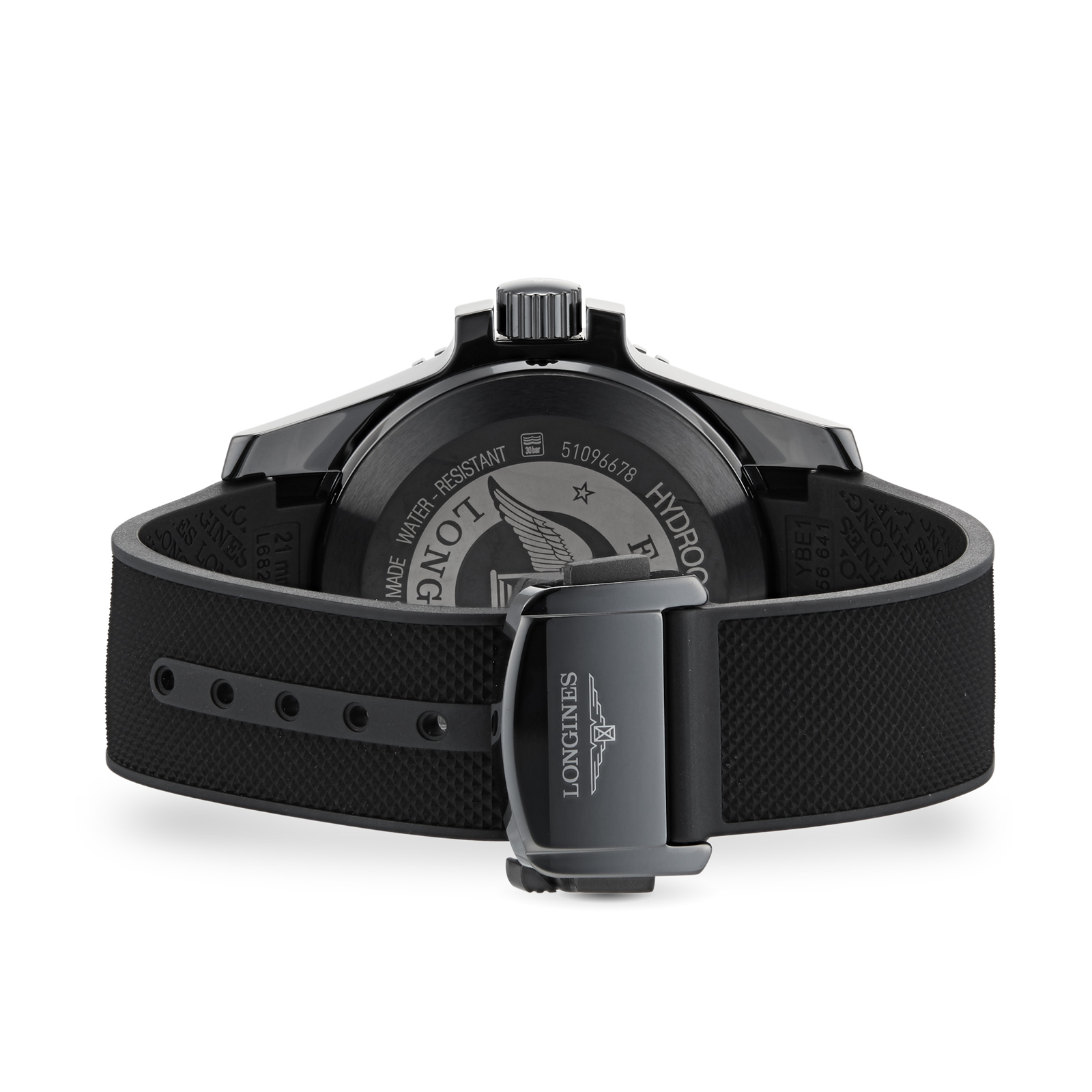 MiroTime Swiss Longines All-black HydroConquest 43mm Mens Watch L37844569