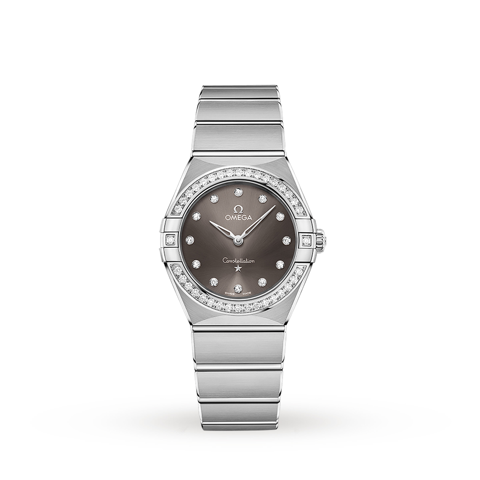 MiroTime Swiss Omega Constellation Manhattan 28mm Ladies Watch O13115286056001