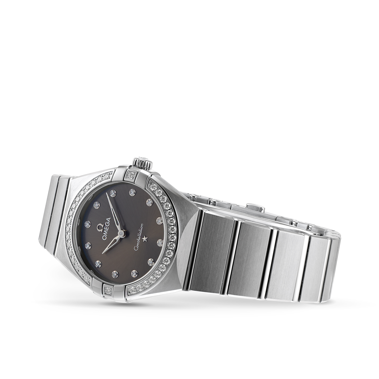 MiroTime Swiss Omega Constellation Manhattan 28mm Ladies Watch O13115286056001