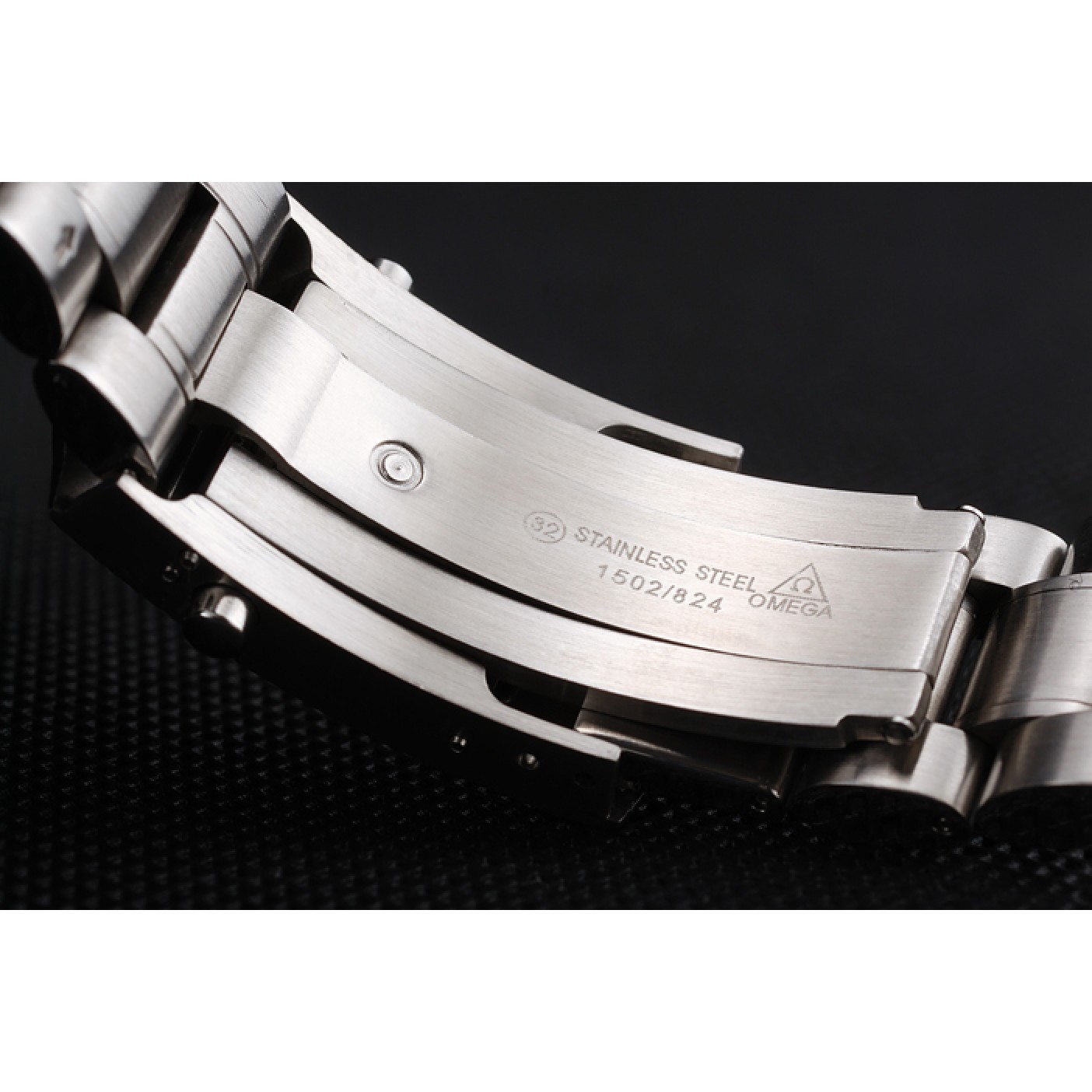 MiroTime Omega Speedmaster Skywalker X-33 Black Dial White On Black Bezel Stainless Steel Case And Bracelet