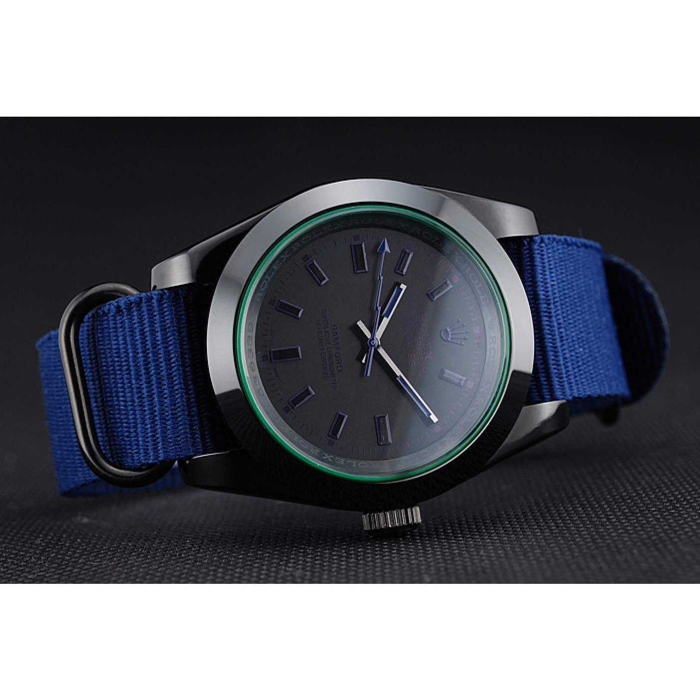 MiroTime Rolex Milgauss Bamford Blue Nylon Strap 622005