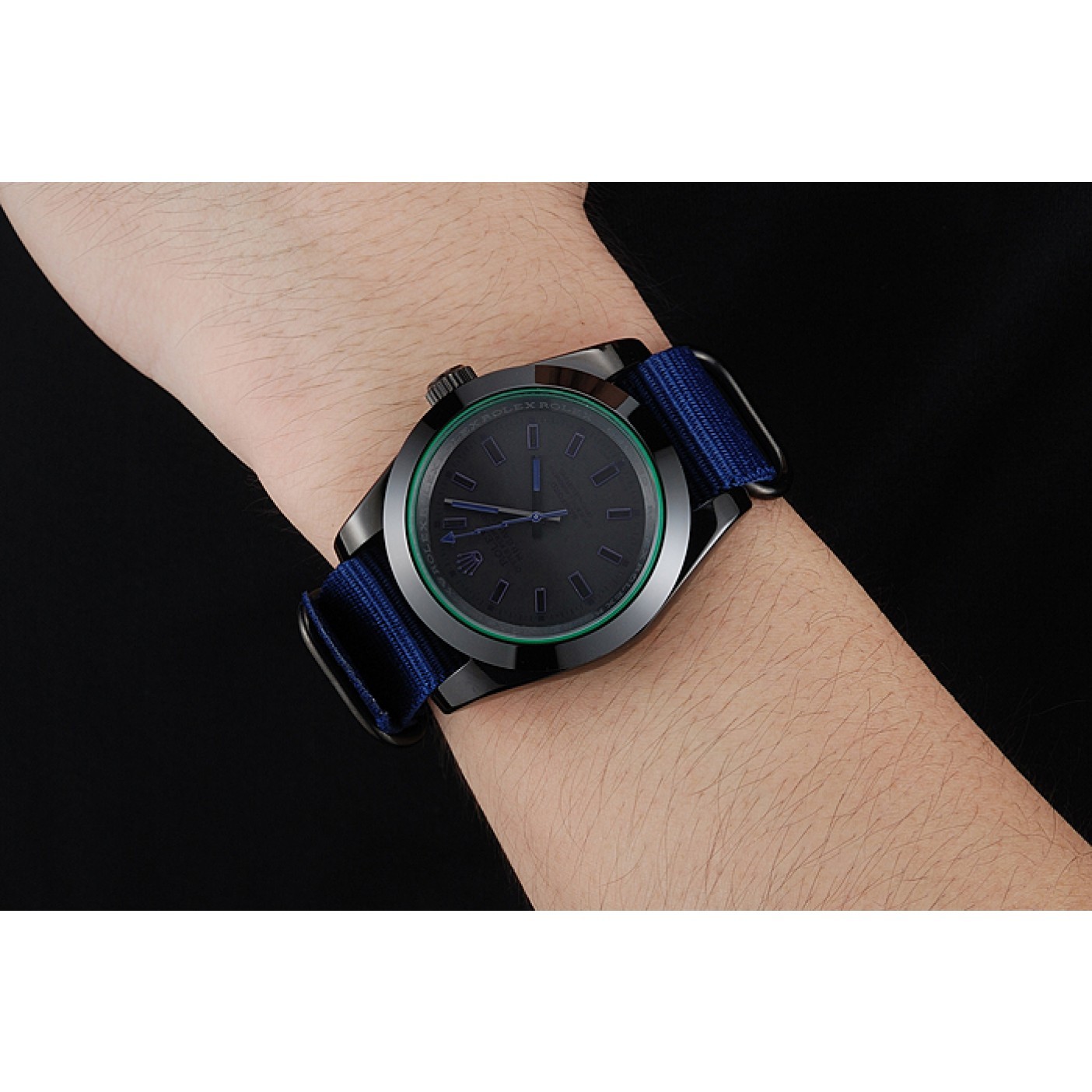 MiroTime Rolex Milgauss Bamford Blue Nylon Strap 622005