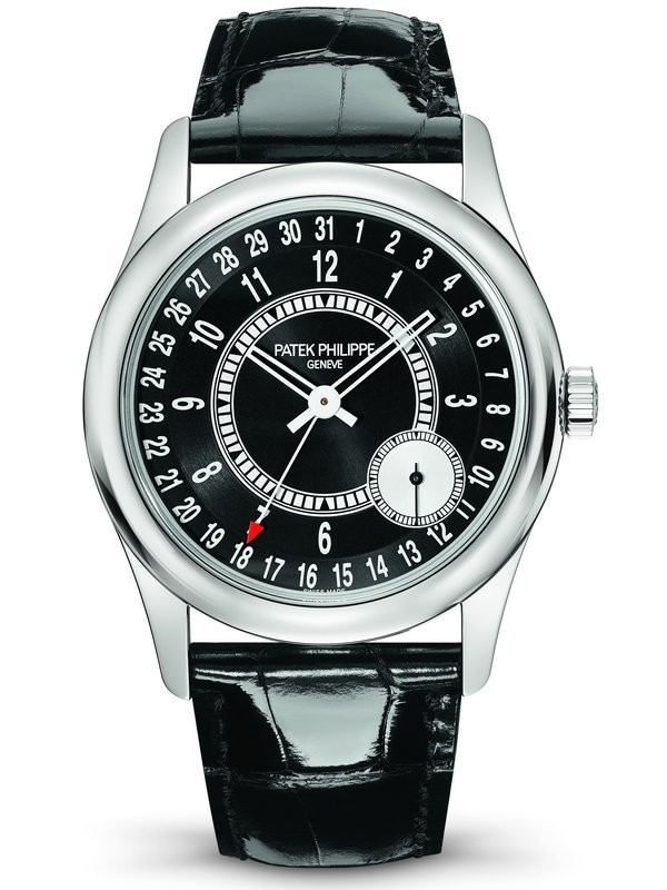 MiroTime AAA Replica Patek Philippe Calatrava White Gold Mens Watch 6006G-001