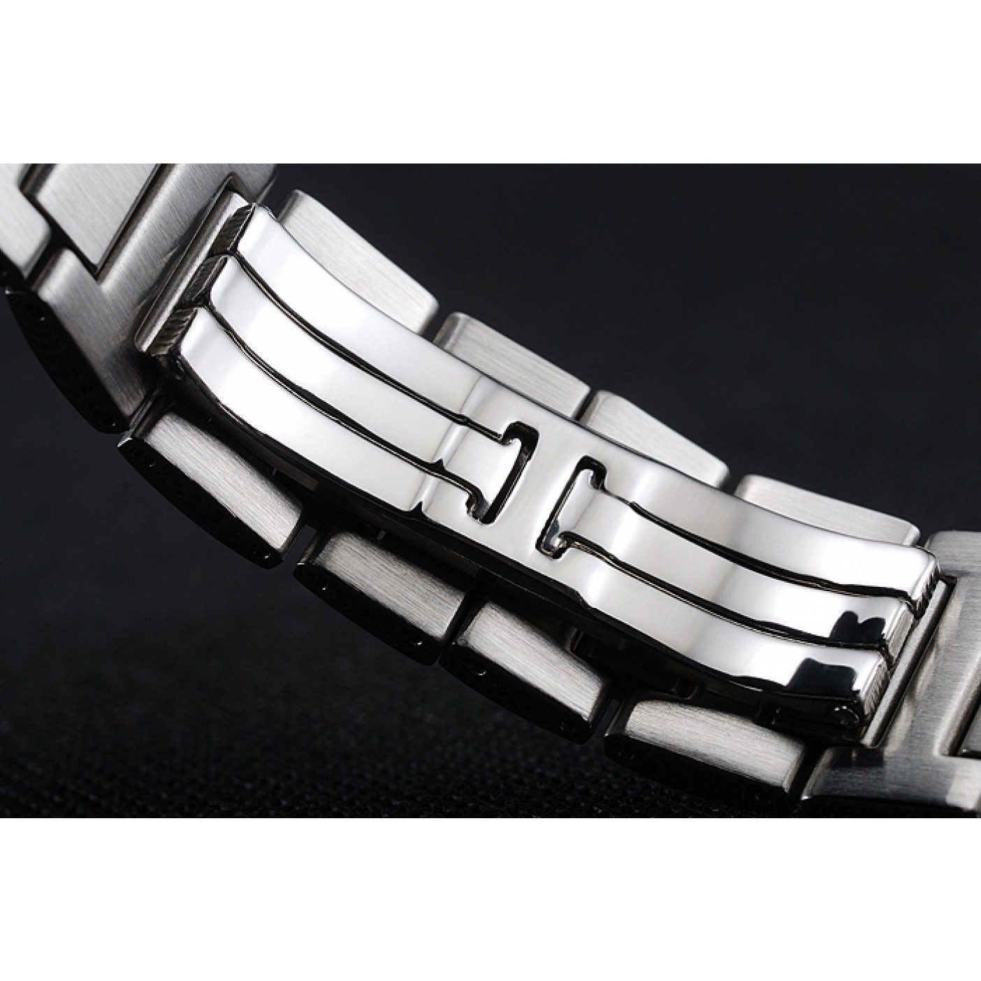 MiroTime Cartier Tank Anglaise 30mm White Dial Diamonds Steel Case Stainless Steel Bracelet