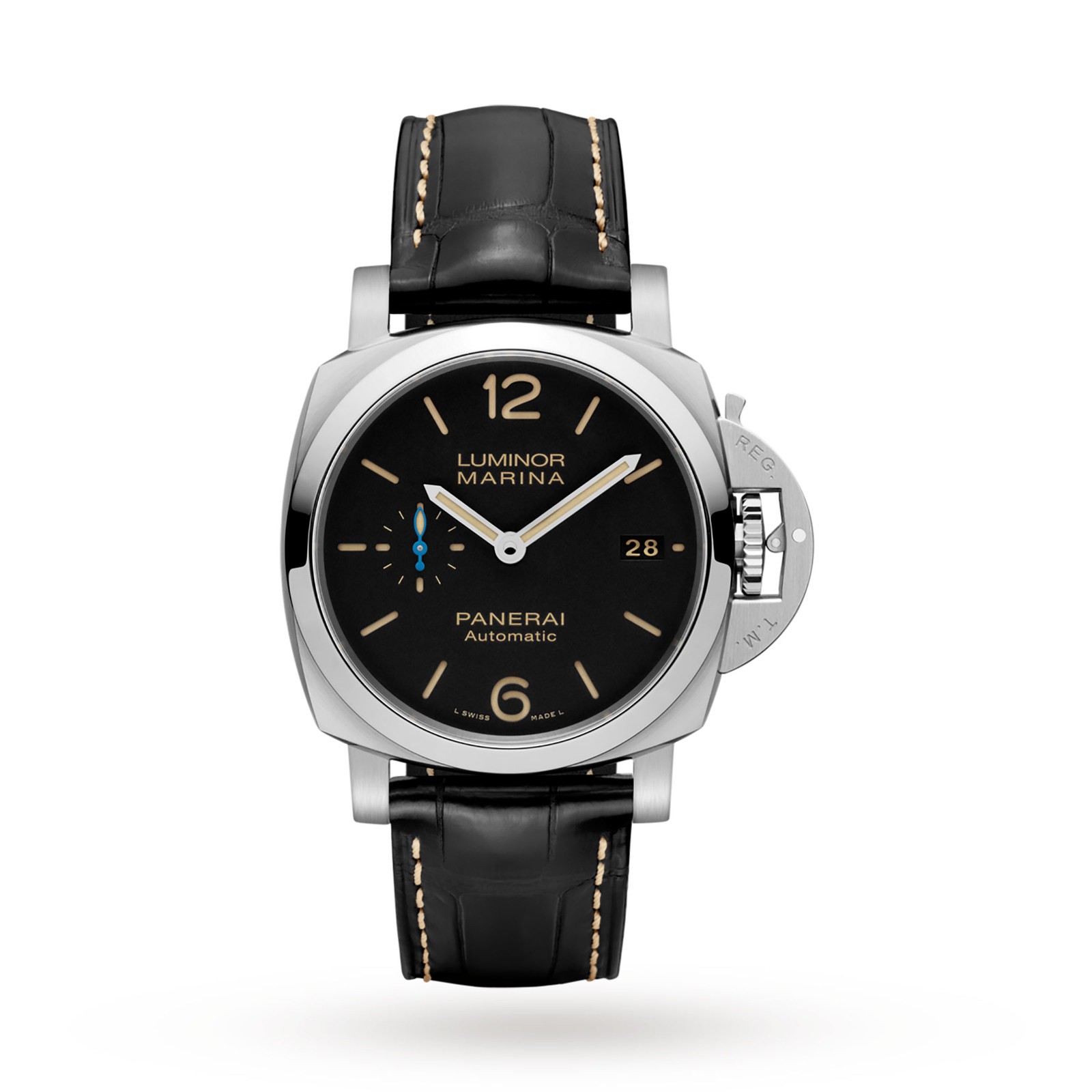 MiroTime Swiss Panerai Luminor Marina 42mm Mens Watch PAM01392