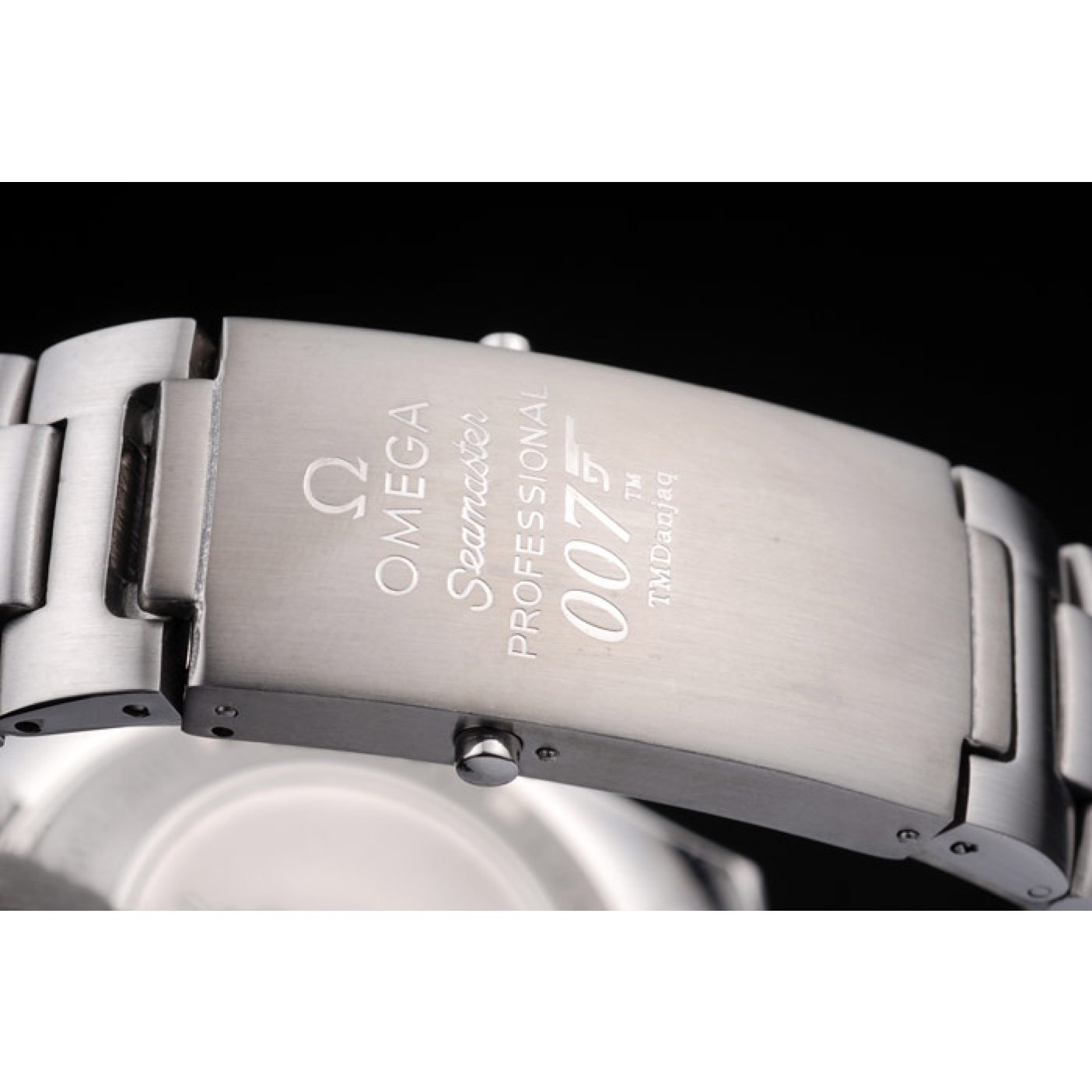 MiroTime Omega Seamaster Planet Ocean Co-axial Black Case White Dial