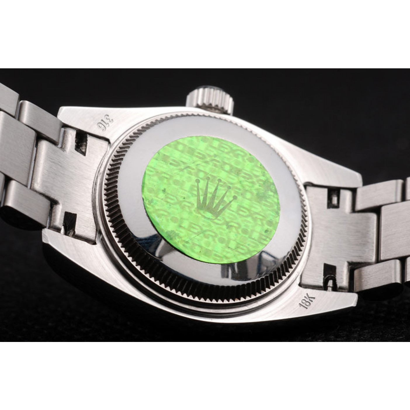 MiroTime Rolex Datejust Polished Stainless Steel Silver Dial
