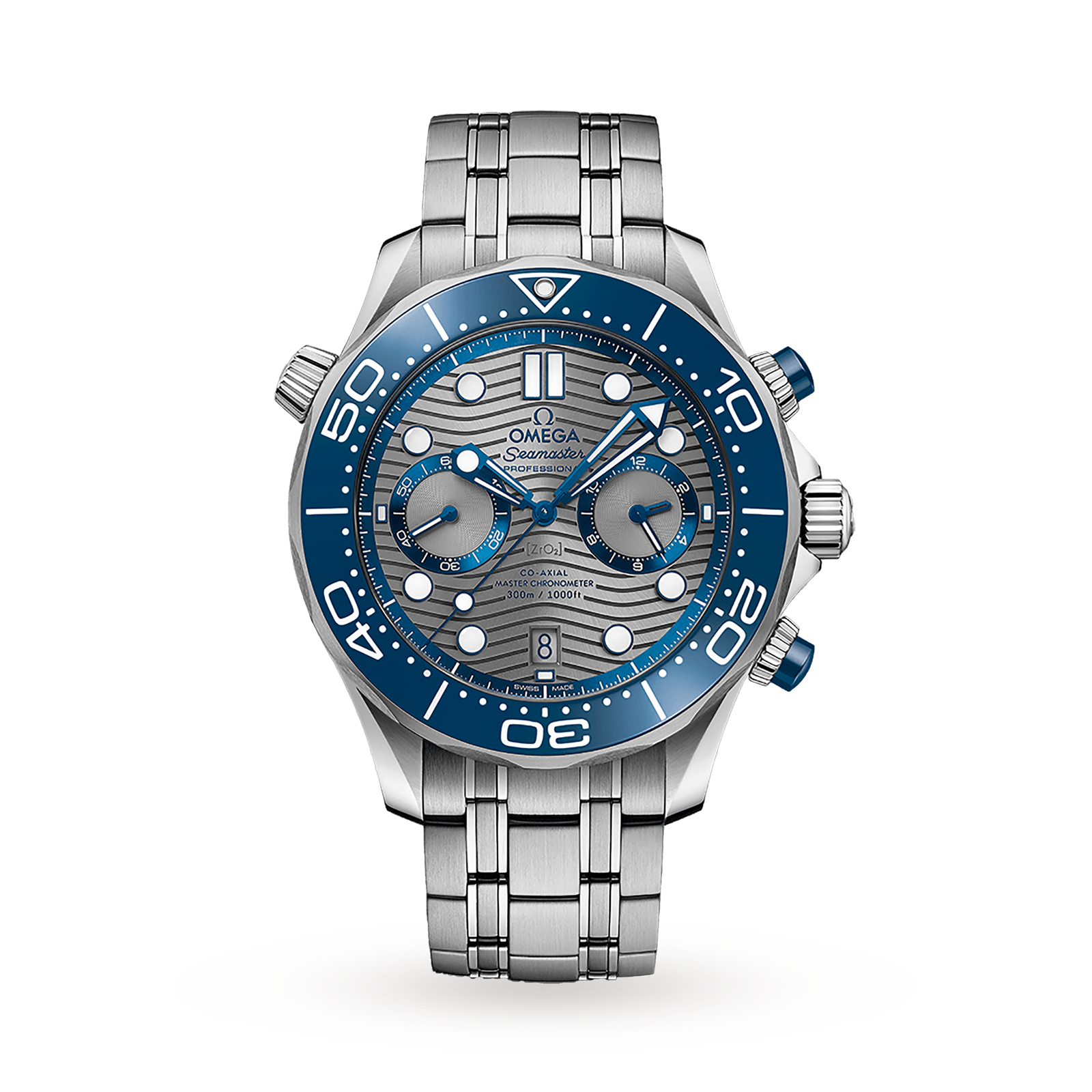 MiroTime Swiss Omega Seamaster 300m Co-Axial 44 mm O21030445106001