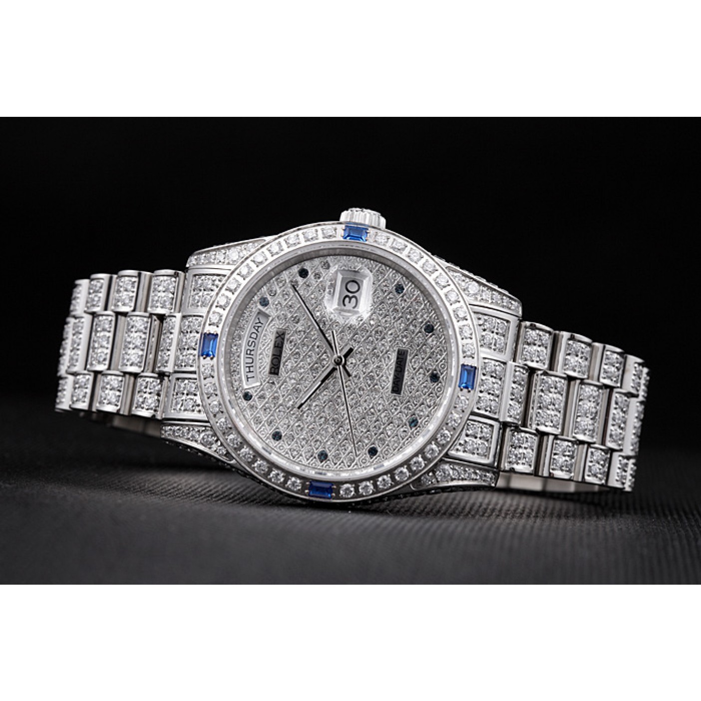 MiroTime Swiss Rolex Day-Date Diamonds-srl183 621613