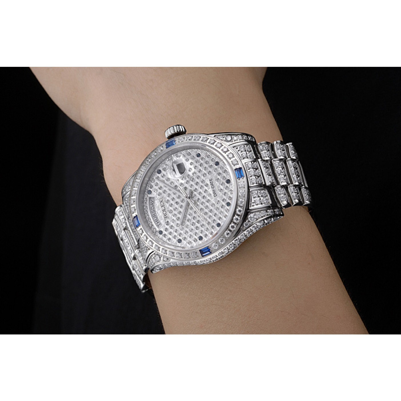MiroTime Swiss Rolex Day-Date Diamonds-srl183 621613