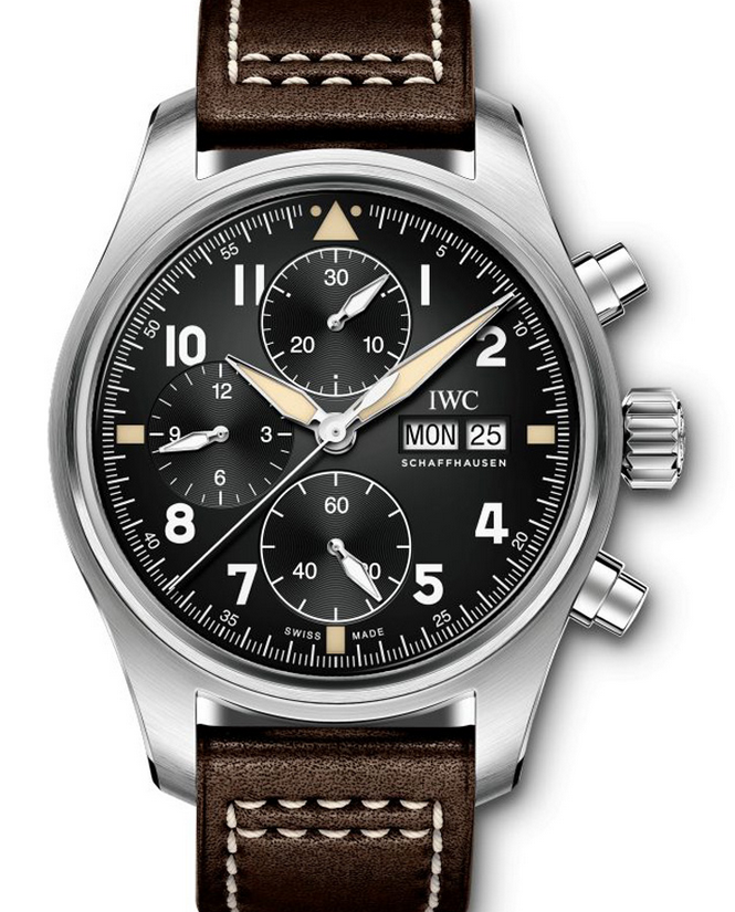 MiroTime AAA Replica IWC Pilot&#039;s Spitfire Chronograph Automatic Watch IW387903