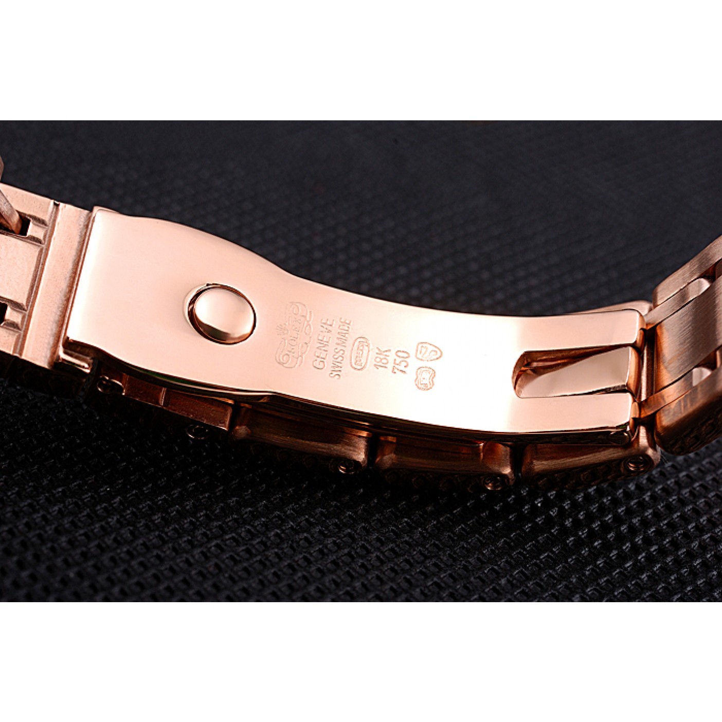MiroTime Rolex Datejust Diamond Dial And Bezel Pink Gold Case And Bracelet 622836