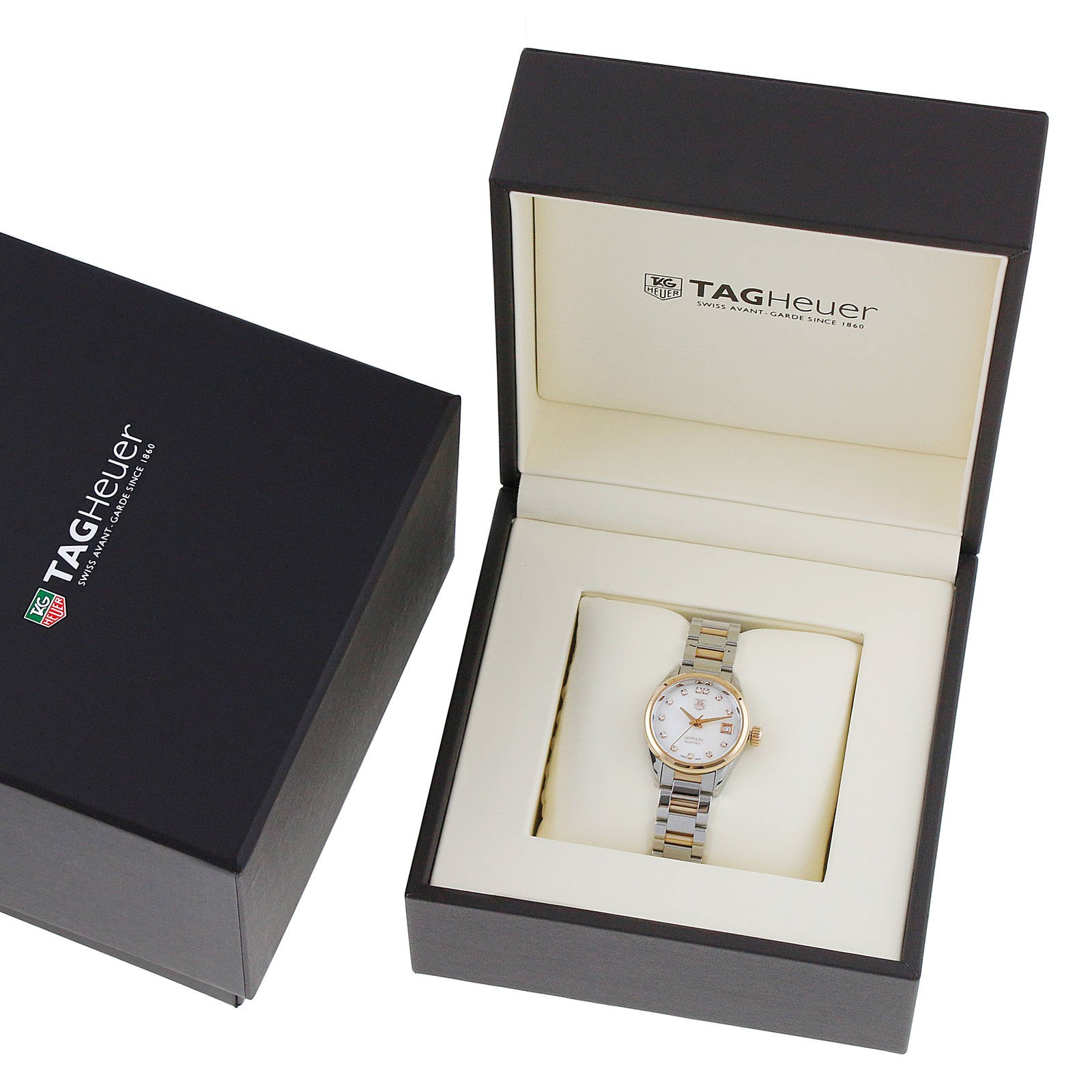 MiroTime Swiss TAG Heuer Carrera Calibre 9 28mm Ladies Watch WAR2452.BD0777