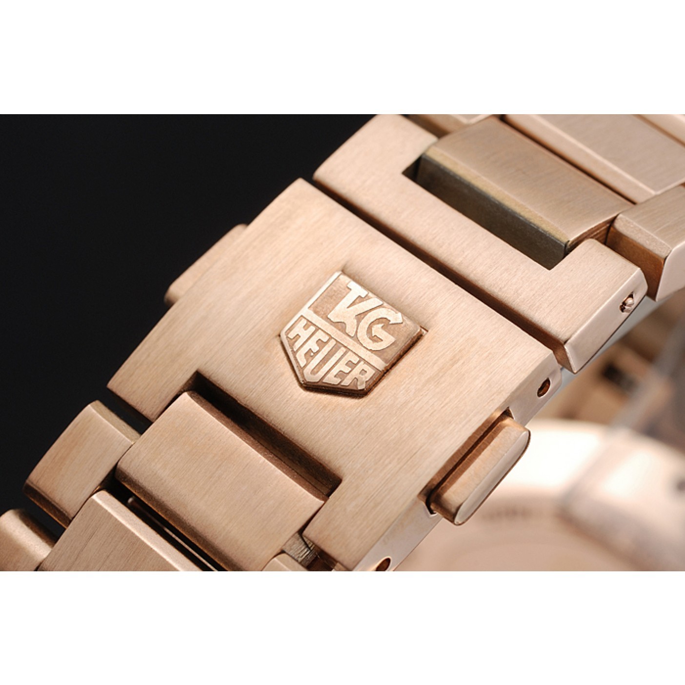MiroTime Tag Heuer Carrera Rose Gold Case White Dial