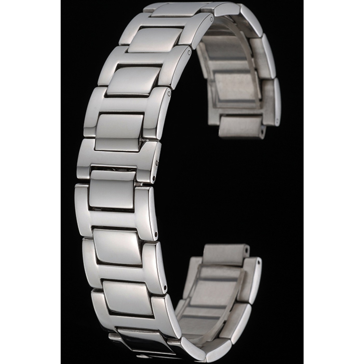 MiroTime Cartier Brushed Stainless Steel Link Bracelet 622605