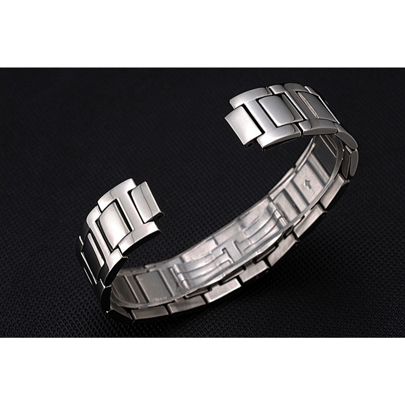 MiroTime Cartier Brushed Stainless Steel Link Bracelet 622605