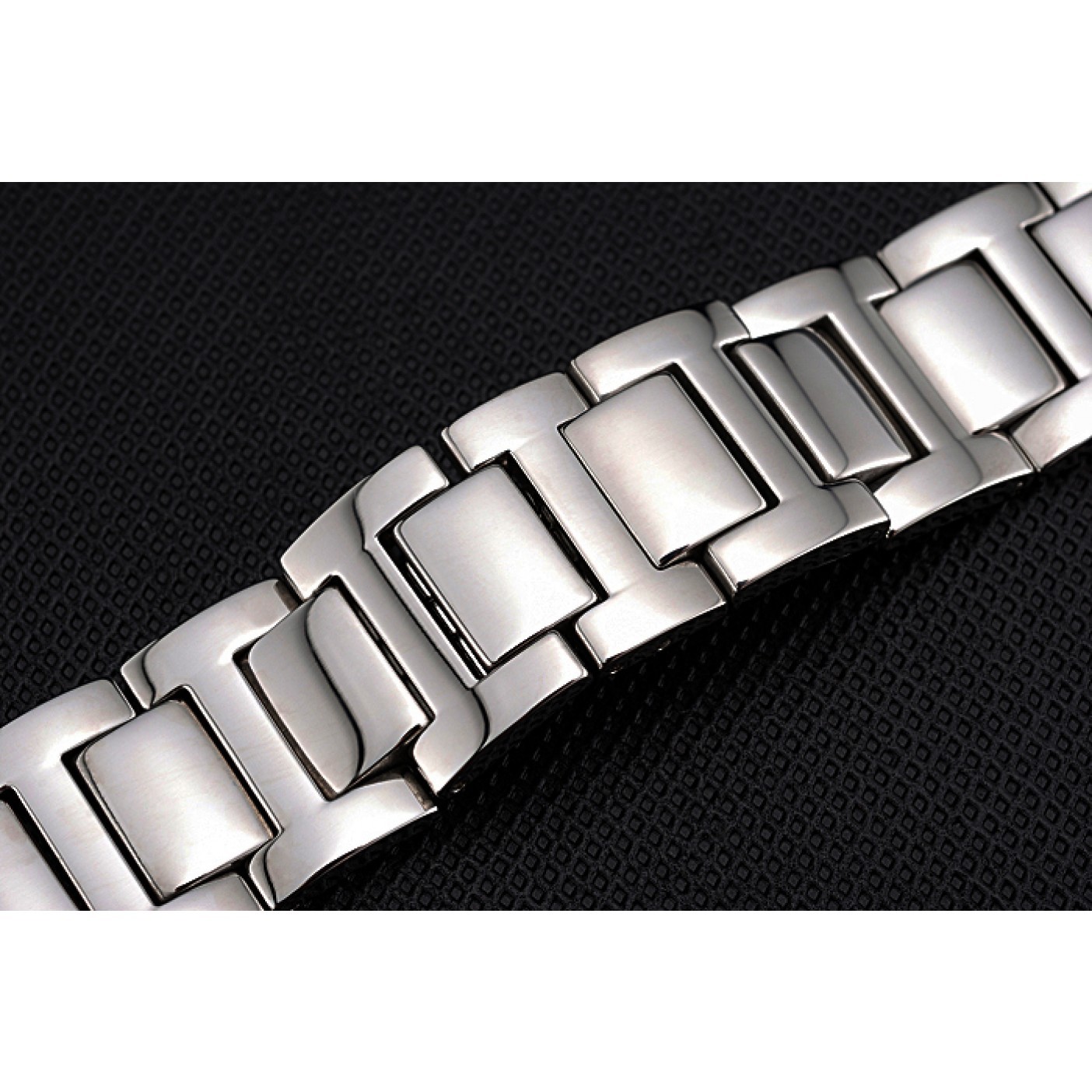 MiroTime Cartier Brushed Stainless Steel Link Bracelet 622605