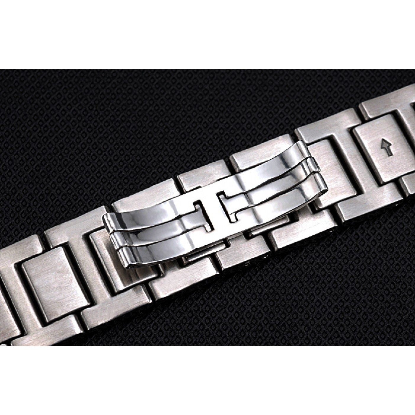 MiroTime Cartier Brushed Stainless Steel Link Bracelet 622605