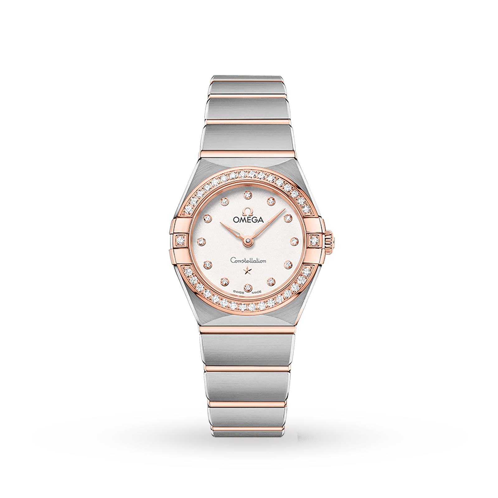 MiroTime Swiss Omega Constellation Manhattan 25mm Ladies Watch O13125256052001
