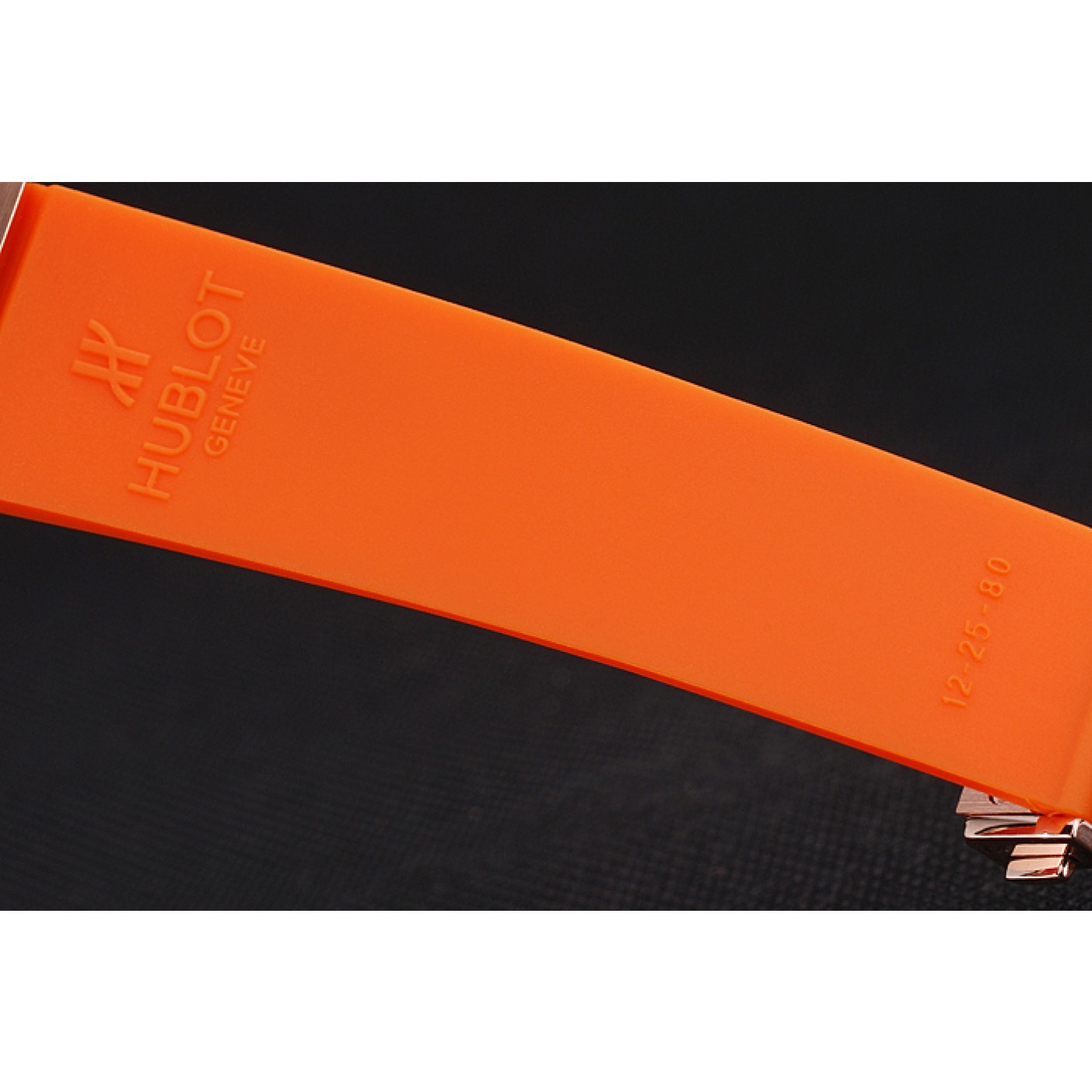 MiroTime Hublot Big Bang Tutti Frutti Orange Strap Gold Dial