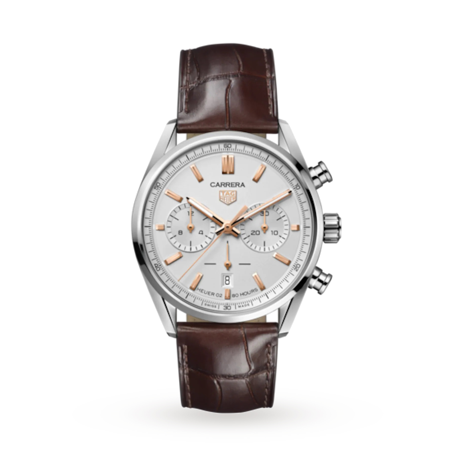 MiroTime Swiss TAG Heuer Carrera Chronograph 02 42mm Mens Watch CBN2013.FC6483