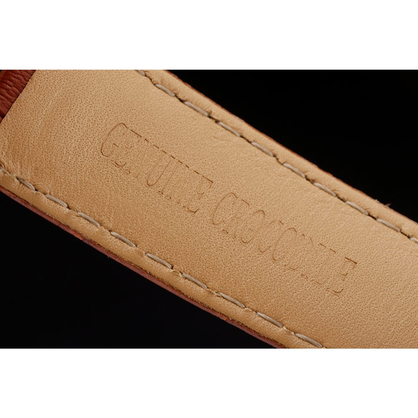 MiroTime Rolex Daytona Rose Gold Case Brown Dial Brown Leather Strap