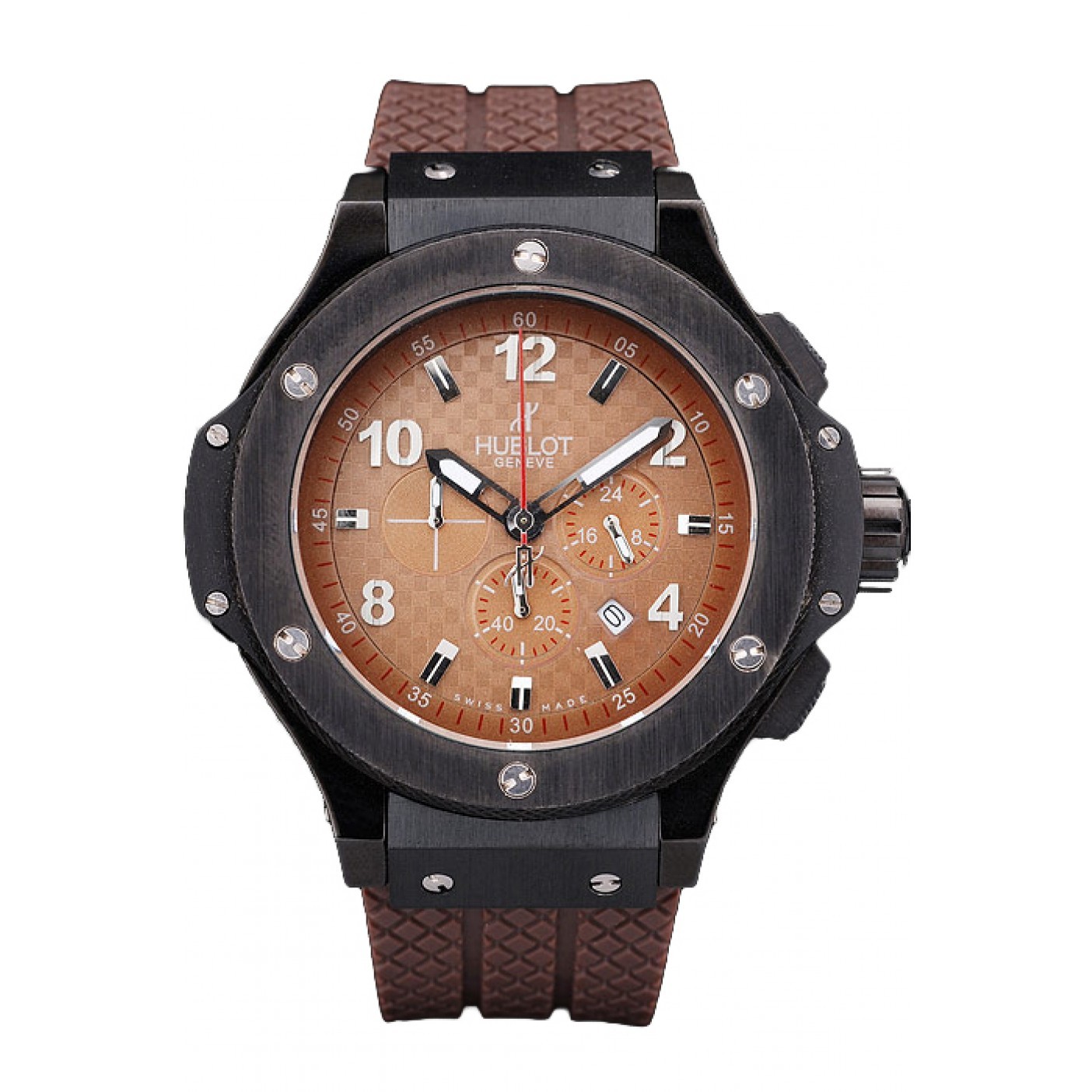 MiroTime Hublot Big Bang King Cappuccino Black Dial Watch