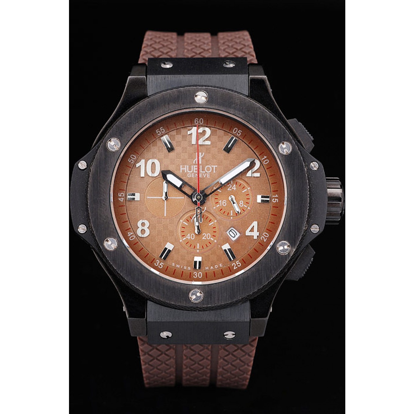 MiroTime Hublot Big Bang King Cappuccino Black Dial Watch