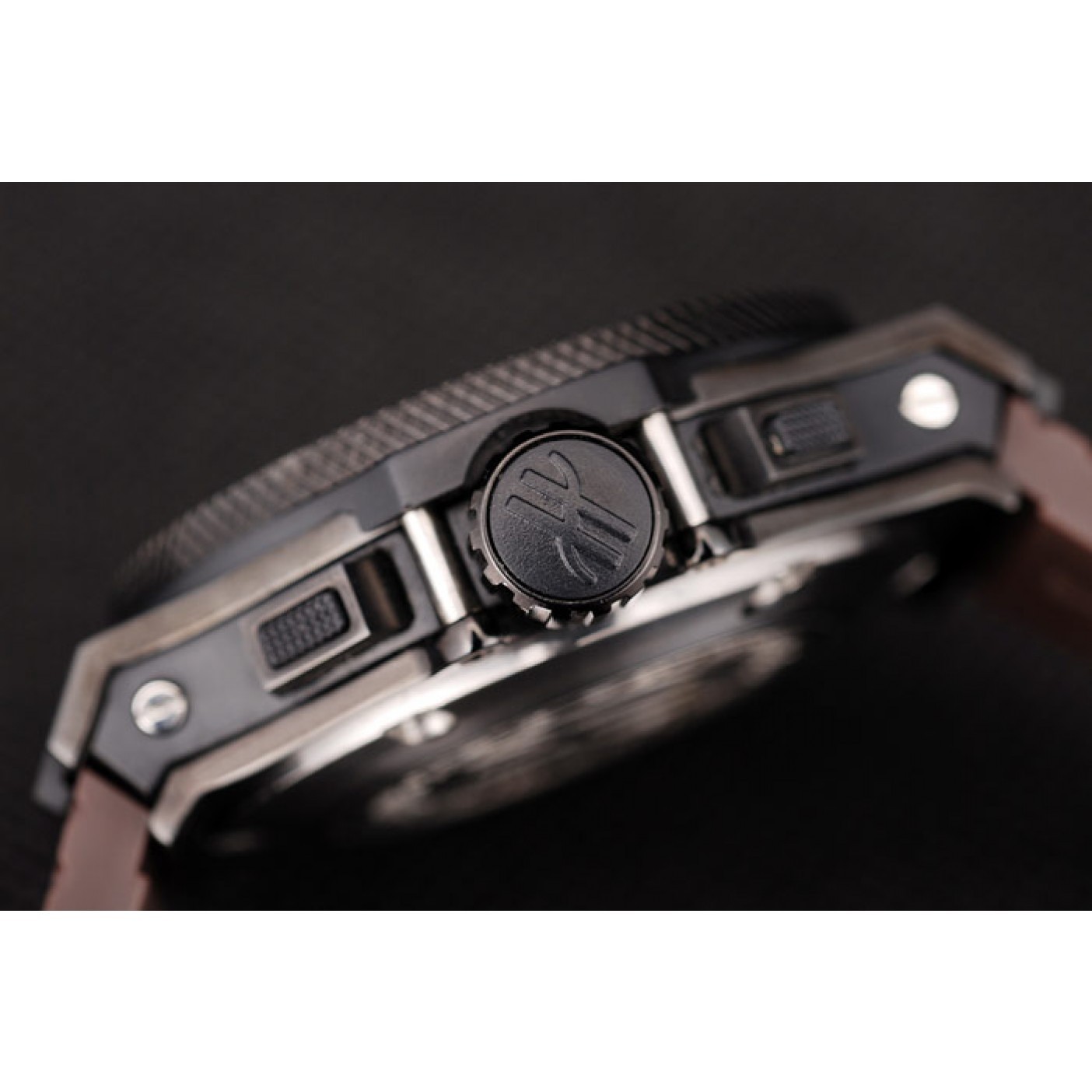 MiroTime Hublot Big Bang King Cappuccino Black Dial Watch