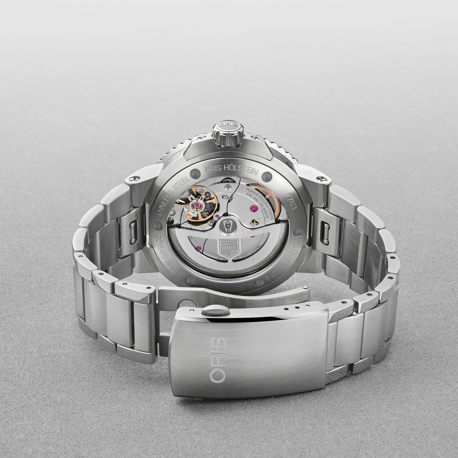 MiroTime Swiss Oris Aquis Date Calibre 400 43.5mm Mens Watch 01 400 7763 4135-07 8 24 09PEB