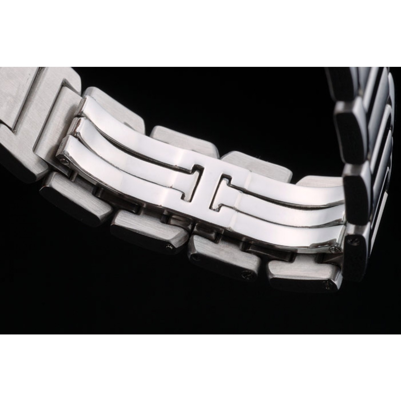 MiroTime Cartier Tank Anglaise 30mm White Dial Stainless Steel Case Two Tone Bracelet