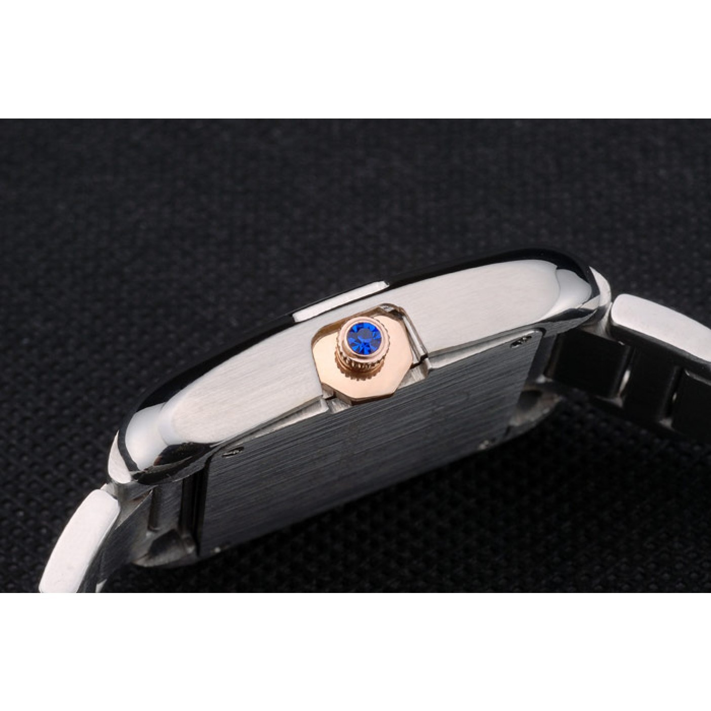 MiroTime Cartier Tank Anglaise 30mm White Dial Stainless Steel Case Two Tone Bracelet