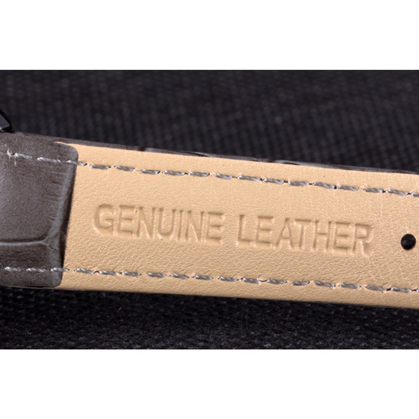 MiroTime Franck Muller Casablanca Black Croco Leather Band 621641