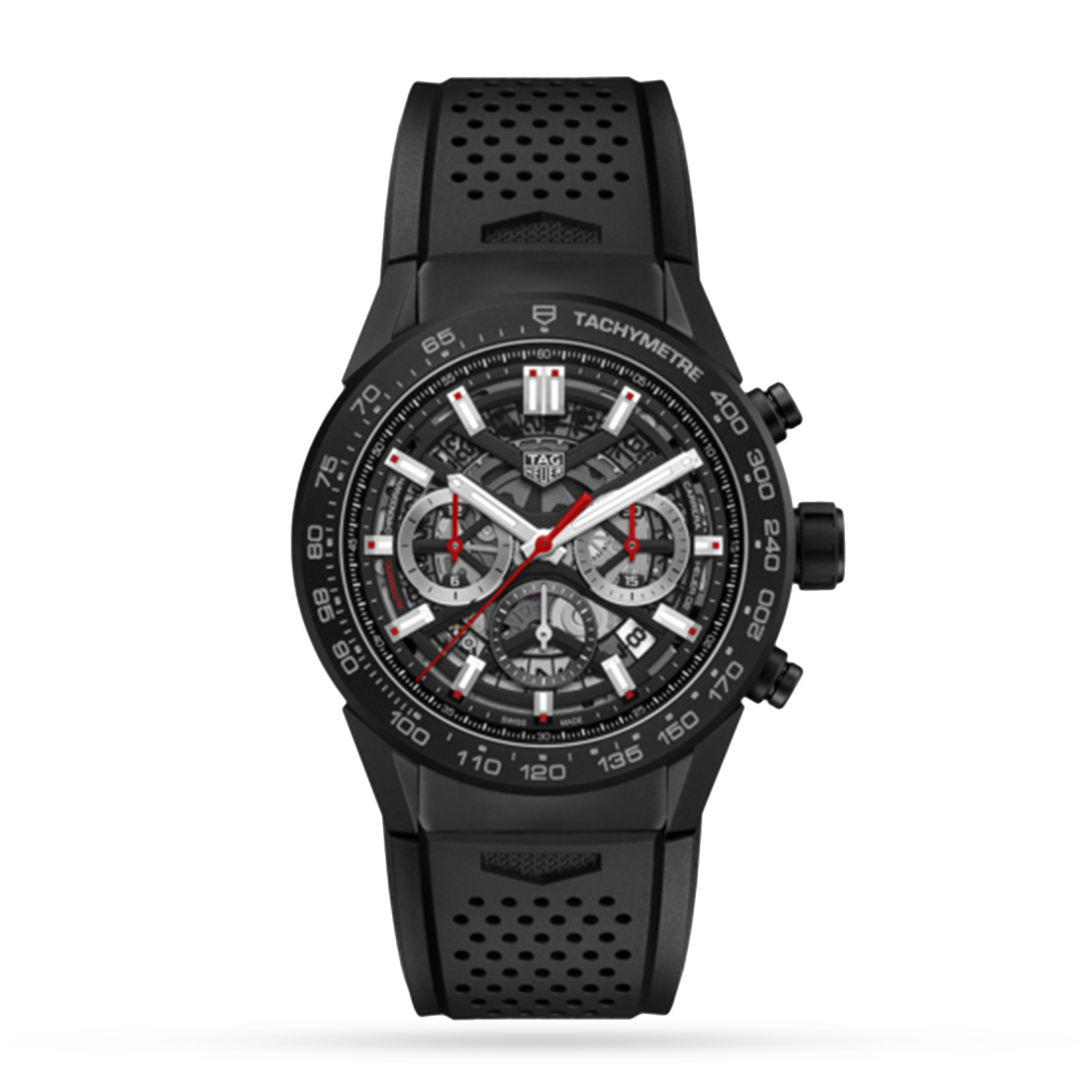 MiroTime Swiss TAG Heuer Carrera Calibre Heuer 02 45mm Mens Watch CBG2A90.FT6173