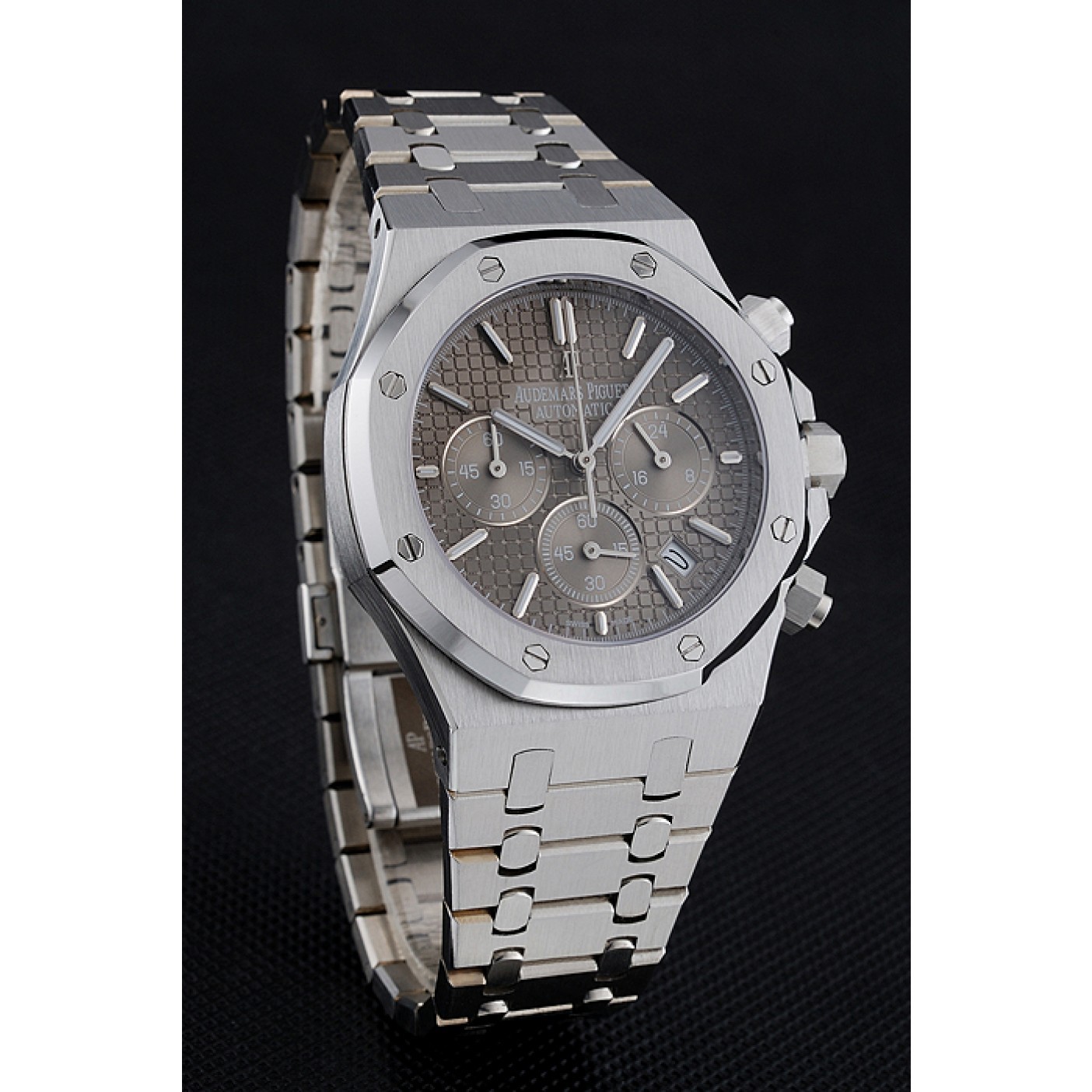 MiroTime Audemars Piguet Royal Oak Chronograph Grey Dial Stainless Steel Bracelet 1454027