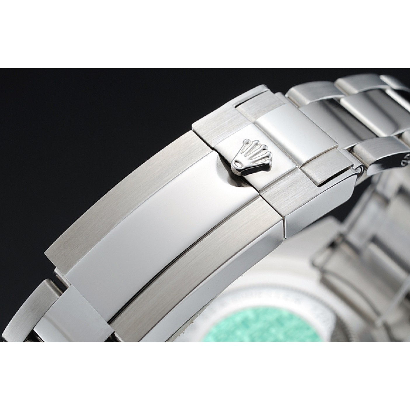 MiroTime Rolex Sky Dweller Stainless Steel Bracelet Black Dial Watch